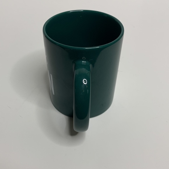 Mug | Green Glass Think Green Cup Mug Eco Friendly Plants Recycling Environment - Picture 5 of 7